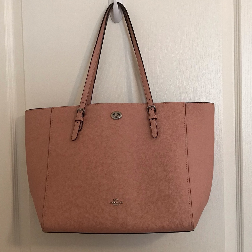Coach Turn Lock Tote